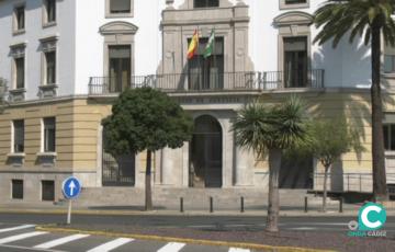 Imagen del Palacio Provincial de Cádiz. 