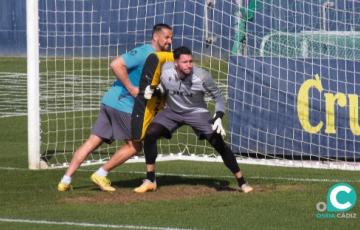 Conan Ledesma durante la última sesión preparatoria 