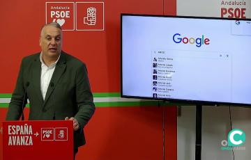 Juan Carlos Ruiz Boix durante su intervención en la rueda de prensa