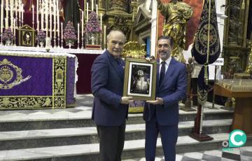 Momento de la presentación de una nueva edición de la revista Getsemaní en la iglesia de Santiago.