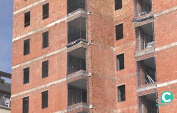 Viviendas en construcción en Cádiz.
