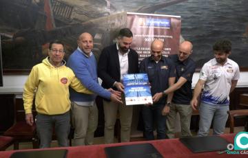 Imagen de la presentación del reto 100X100 solidario Cádiz Costa de la Luz.