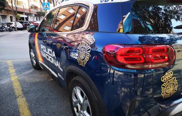 coche de la Policia Nacional en una imagen de archivo
