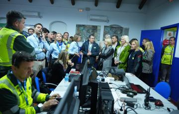 El consejero participa en el Comité de Operaciones del Plan en el que se hace balance y se ultima la jornada en el circuito.