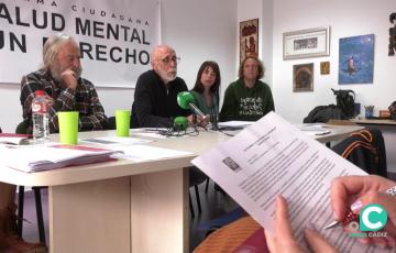 Acto de presentación en Cádiz de la plataforma “La Salud Mental es un Derecho” 