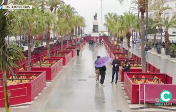 La lluvia provocó la suspensión de la mayoría de las estaciones de penitencia de esta Semana Santa 2024