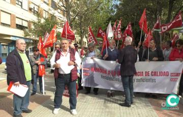 Manifestación en Cádiz por el cumplimiento de la Ley de la Dependencia