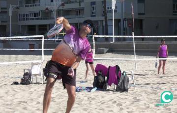 Uno de los participantes de la cita andaluza en el litoral gaditano