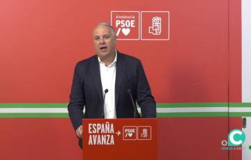 Ruiz Boix durante una rueda de prensa en una imagen de archivo.