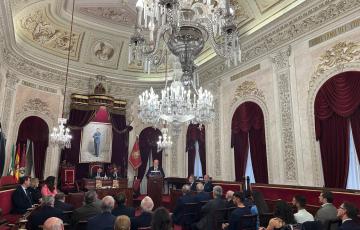 El hermano de la corporación, Juan Torres, ha ido recuperando publicaciones desde la fundación del periódico local hasta julio de 2022