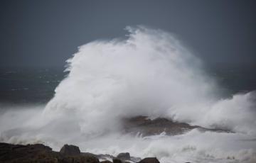 AEMET activa el aviso amarillo por fuerte viento en la provincia de Cádiz.