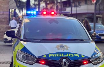 Vehículo de la Policía Local de El Puerto de Santa María.