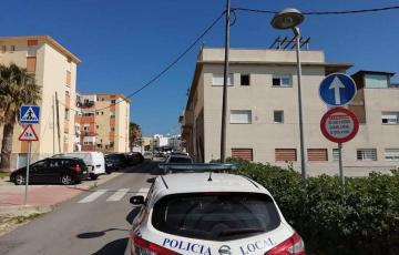 Vehículo de la Policía Local de Tarifa.