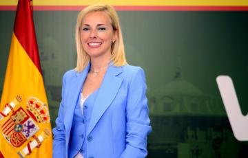 Blanca Armario, diputada de Vox por Cádiz en el Congreso de los Diputados, en una imagen de archivo