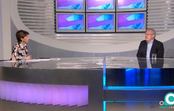 El ex comisario de la Policía Nacional en Cádiz, José Manuel Menacho, en Ángulo Abierto. 