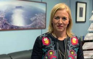 La delegada territorial de Salud, Eva Pajares.