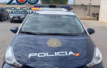 Un vehiculo de policia nacional en una imagen de archivo
