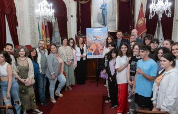 Un momento del acto celebrado en el Salón de Plenos del Ayuntamiento