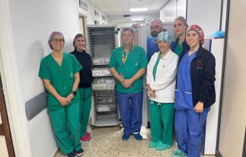 Equipo de Cirugía Ortopédica y Traumatología del centro gaditano