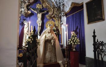 La imagen de la Dolorosa será intervenida durante los próximos seis meses 