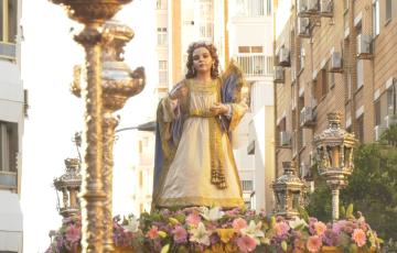 El colegio Amor de Dios quiere que la devoción se afiance en el barrio de Santo Tomás