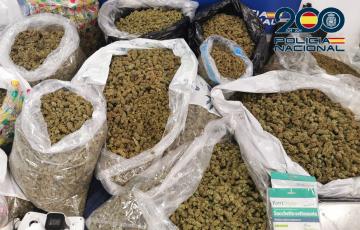 La sustancia incautada alcanzaría un valor de mercado de que superaría los 400.000 euros.