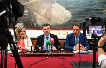 Rueda de prensa de la Junta de Gobierno Local celebrada este viernes