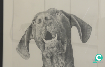 Una de las obras de la muestra