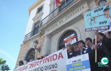 Los letrados se movilizaron este viernes 