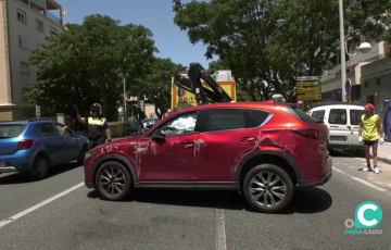 Imagen de archivo de un accidente de tráfico en Cádiz
