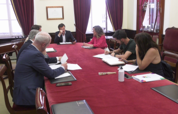 Este miércoles se recibirán las propuestas de PSOE y AIG sobre el nuevo presupuesto municipal. 