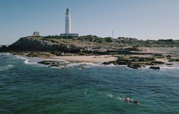 El cabo Trafalgar en Cádiz