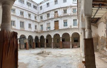 El IES Rosario es propiedad de la institución provincial y está en desuso desde hace años.