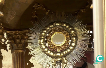 El Santísimo, que cerrará la procesión, irá acompañado por la imagen de la Divina Enfermera