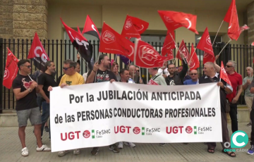 La movilización se efectuó ante la subdelegación del Gobierno