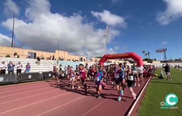 Salida del Memorial Carmona Páez una de las grandes clásicas pruebas gaditanas