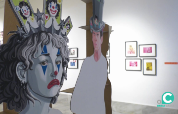 Un aspecto de la muestra en el ECCO