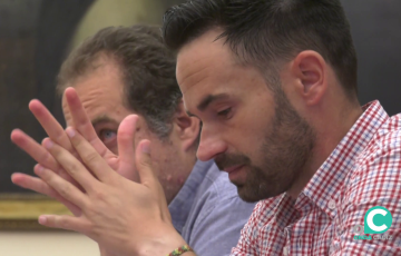 David de la Cruz durante el transcurso de la rueda de prensa