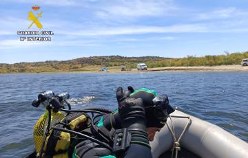 El Grupo Especial de Actividades Subacuáticas (GEAS) de la Guardia Civil participó en las labores de rastreo