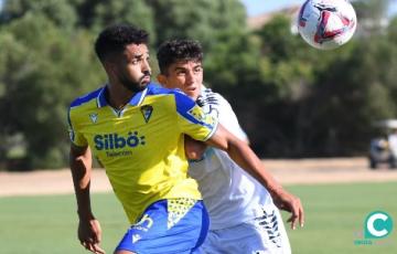 Chris Ramos protagonista con dos goles (Foto: Cádiz CF)