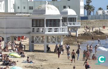 Imagen de la playa La Caleta. 
