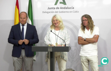 Mercedes Colombo interviene durante la rueda de prensa.
