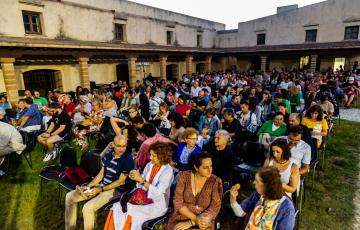 Imagen de una de las primeras citas del ciclo en el Castillo de Santa Catalina 