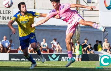 Glauder fue titular en el equipo cadista (Foto: Recreativo de Huelva)