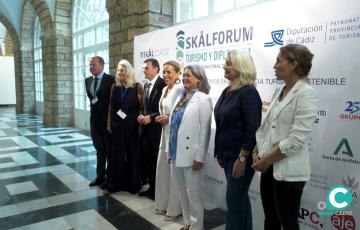 Inauguración del I Foro Internacional de Skal en Cádiz.