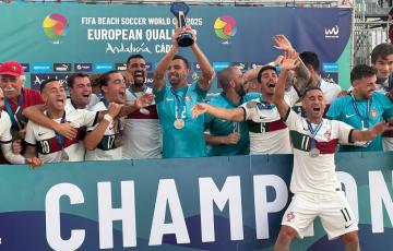 Portugal Campeón de la FIFA Beach Soccer World Cup 2025 – European Qualifier Cádiz 2024.