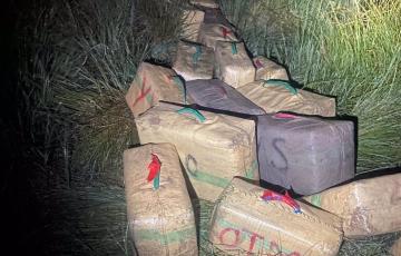 Fardos de hachís recuperados en una imagen de archivo