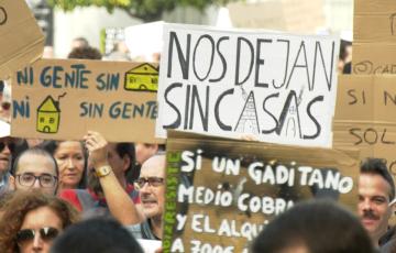 La manifestación ha recorrido las calles más frecuentadas por los turistas.