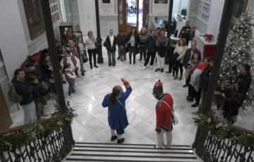 La Navidad en el museo y el pavo relleno de ostiones.