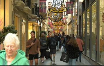 Algunas personas apuran hasta el último mometo para comprar sus regalos